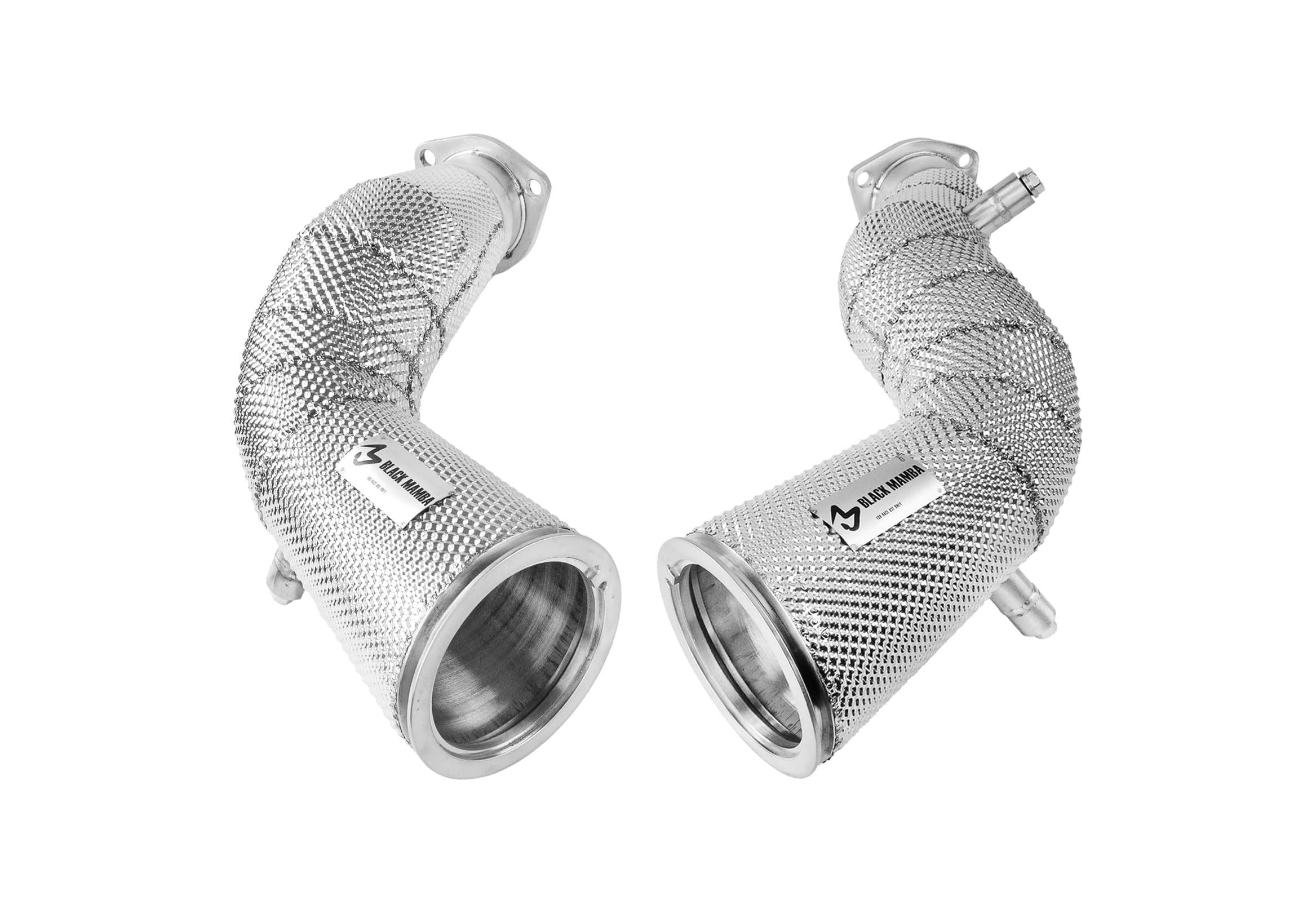 Audi C8 RS6 - RS7 Decat Downpipes W/Shield