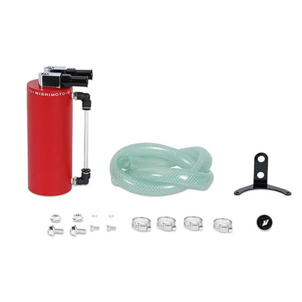 ALUMINIUM OIL CATCH CAN - SMALL - RED